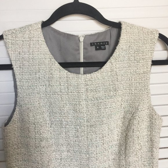 Theory Jacquard Sheath Dress - Picture 1 of 6